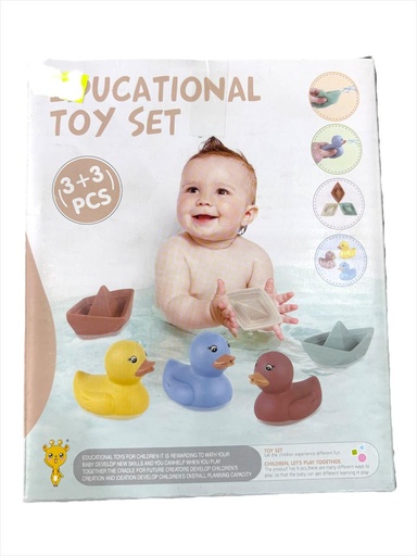 [0617] BARCOS Y PATOS PARA BAÑO