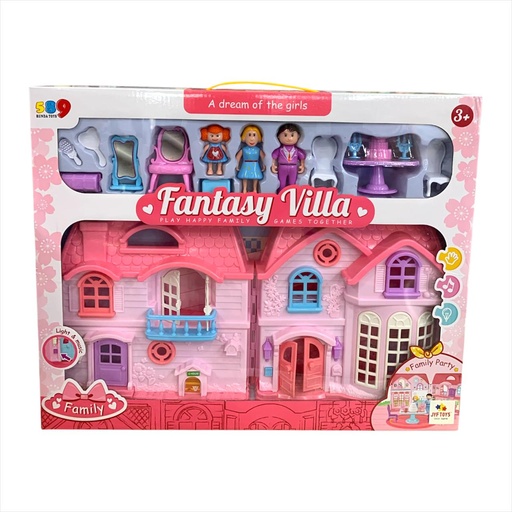 [1518717] CASA DE MUÑECAS CON SONIDOS Y ACCS FANTASY