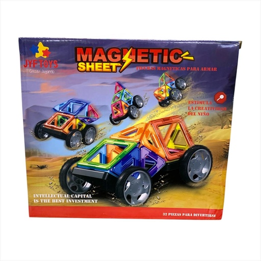 [676391] MAGNETIC SHEET 32 PIEZAS 