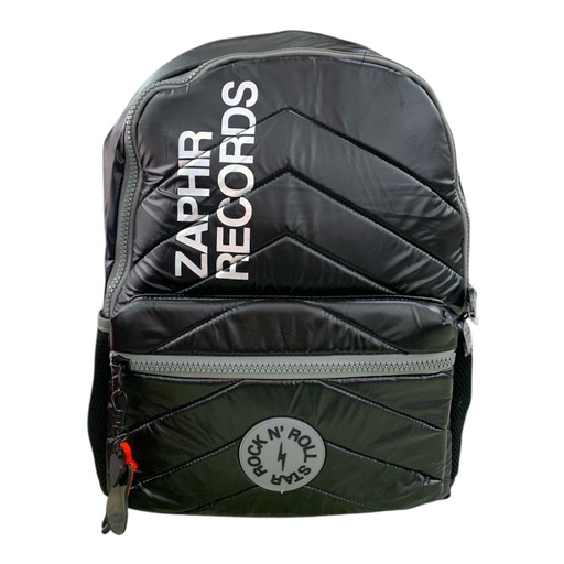 MOCHILA ESPALDA ROCK AND ROLL NEGRA