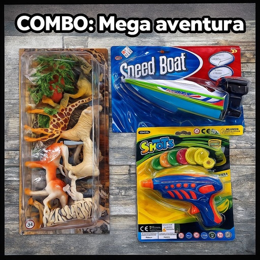 COMBO 2: "MEGA  AVENTURA" 