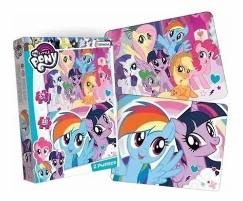 [7794008093098] 2 PUZZLES 24 Y 36 PIEZAS MY LITTLE PONY