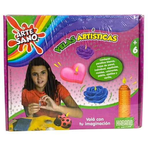 [7798332032969] ARTE SANO VELAS ARTISTICAS chica