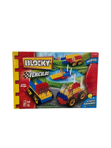 [73310601] BLOCKY VEHICULO 2 (100 PIEZAS)