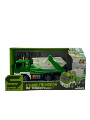 [22115] CAMION DE BASURA LUZ Y SONIDO