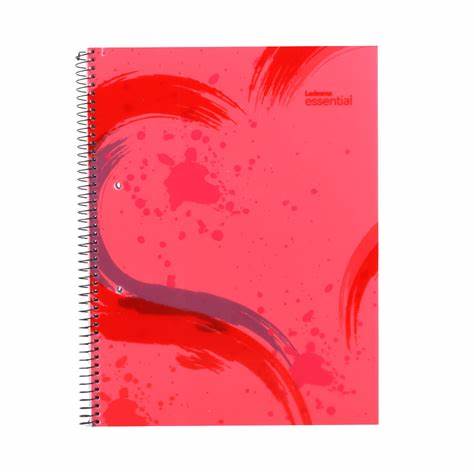 [363155] CUADERNO UNI ESSENTIAL ROJO C