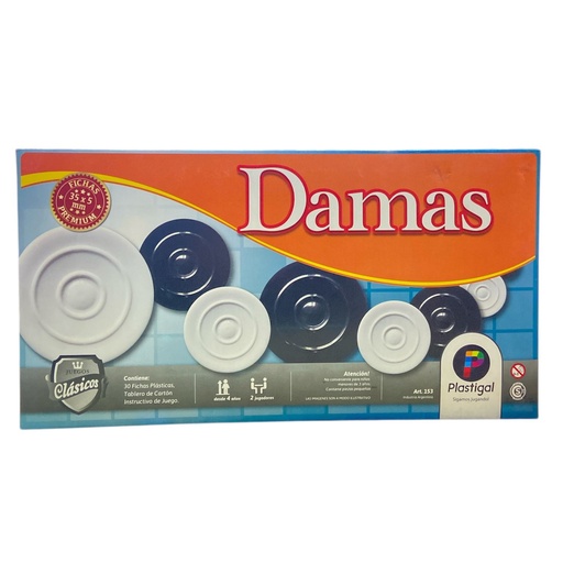 [7796133001535] DAMAS SUPER 35MM C/TABL.40X40CMS.